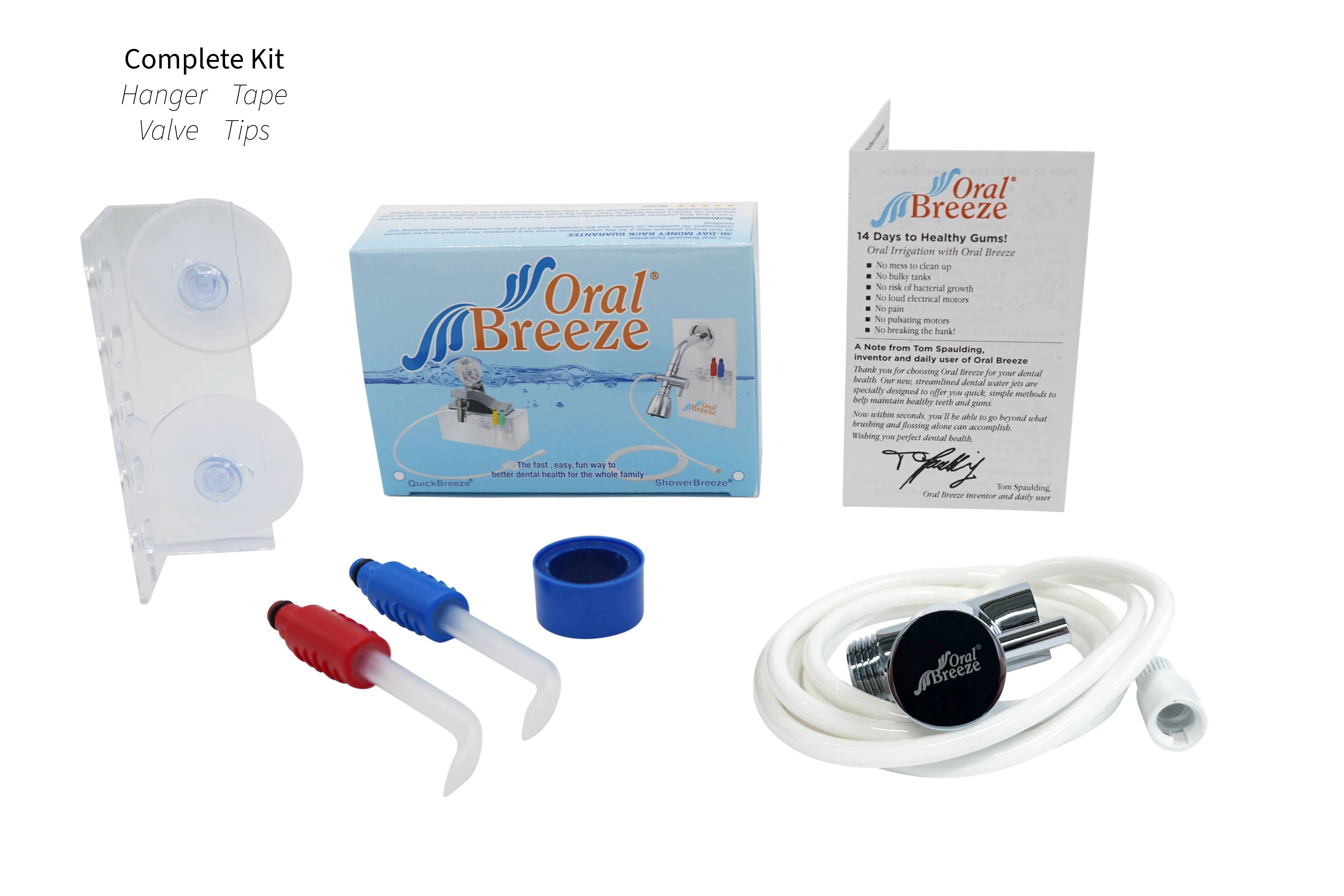 Shower Breeze | Water Flosser | Oral Irrigator | Oral Breeze